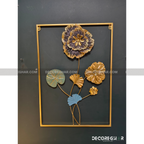 Imported Premium Quality Metal Flower Frame – Elegant Decorative Wall Art