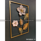 Imported Premium Quality Metal Flower Frame – Elegant Decorative Wall Art