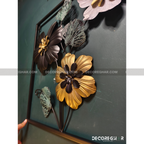 Imported Premium Quality Metal Flower Frame – Elegant Decorative Wall Art