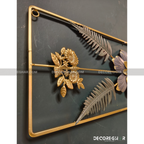 Imported Premium Quality Metal Flower Frame – Elegant Decorative Wall Art