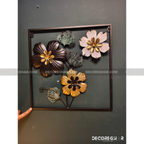 Imported Premium Quality Metal Flower Frame – Elegant Decorative Wall Art