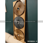 3-Piece Modern Sunburst Wall Set – Decorative Wall Art for Living Room, Bedroom & Office