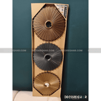 3-Piece Modern Sunburst Wall Set – Decorative Wall Art for Living Room, Bedroom & Office