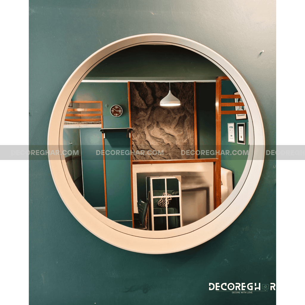 Modern Round Wall Mirror - MADDILYN