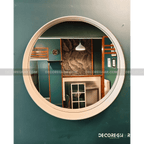 Modern Round Wall Mirror - MADDILYN