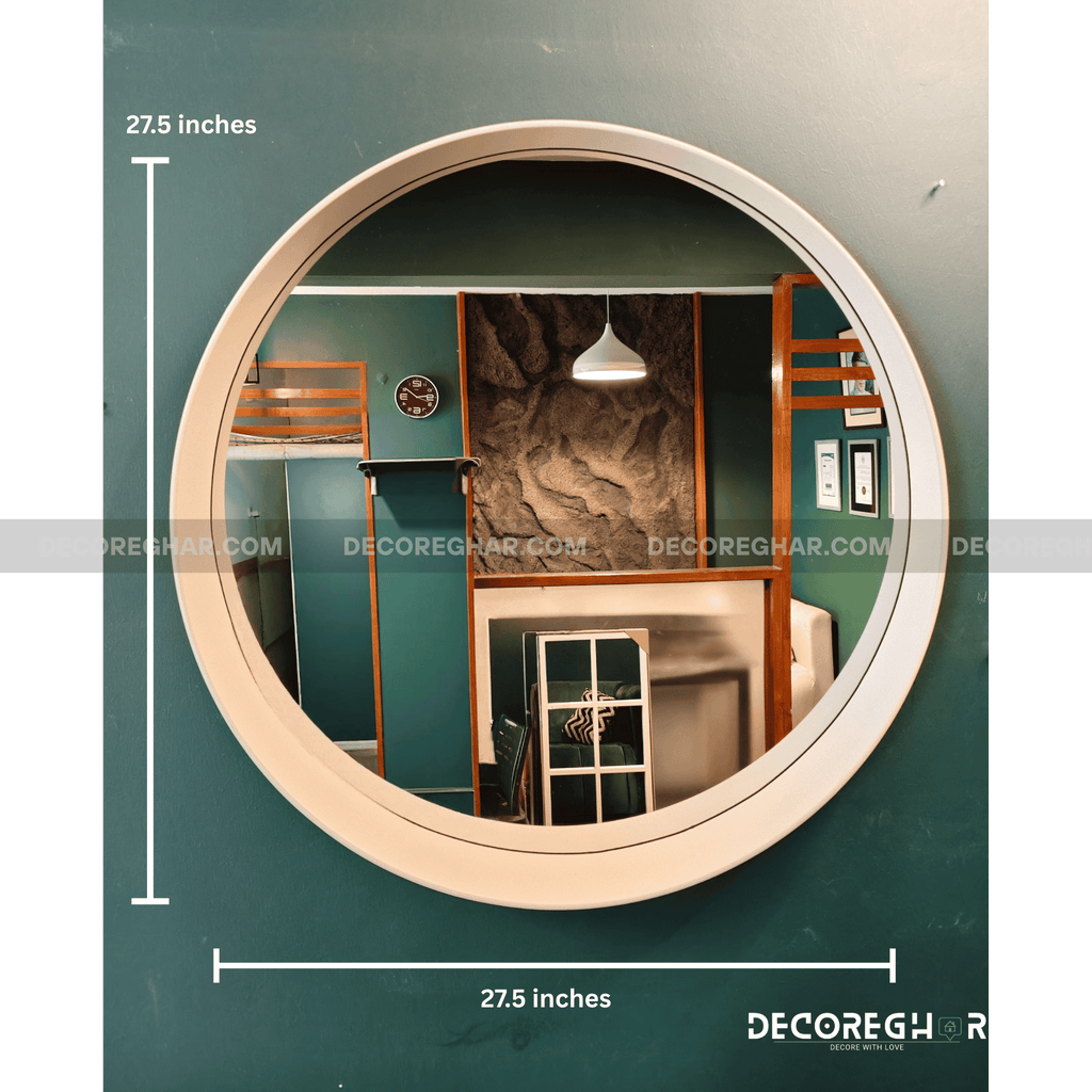 Modern Round Wall Mirror - MADDILYN