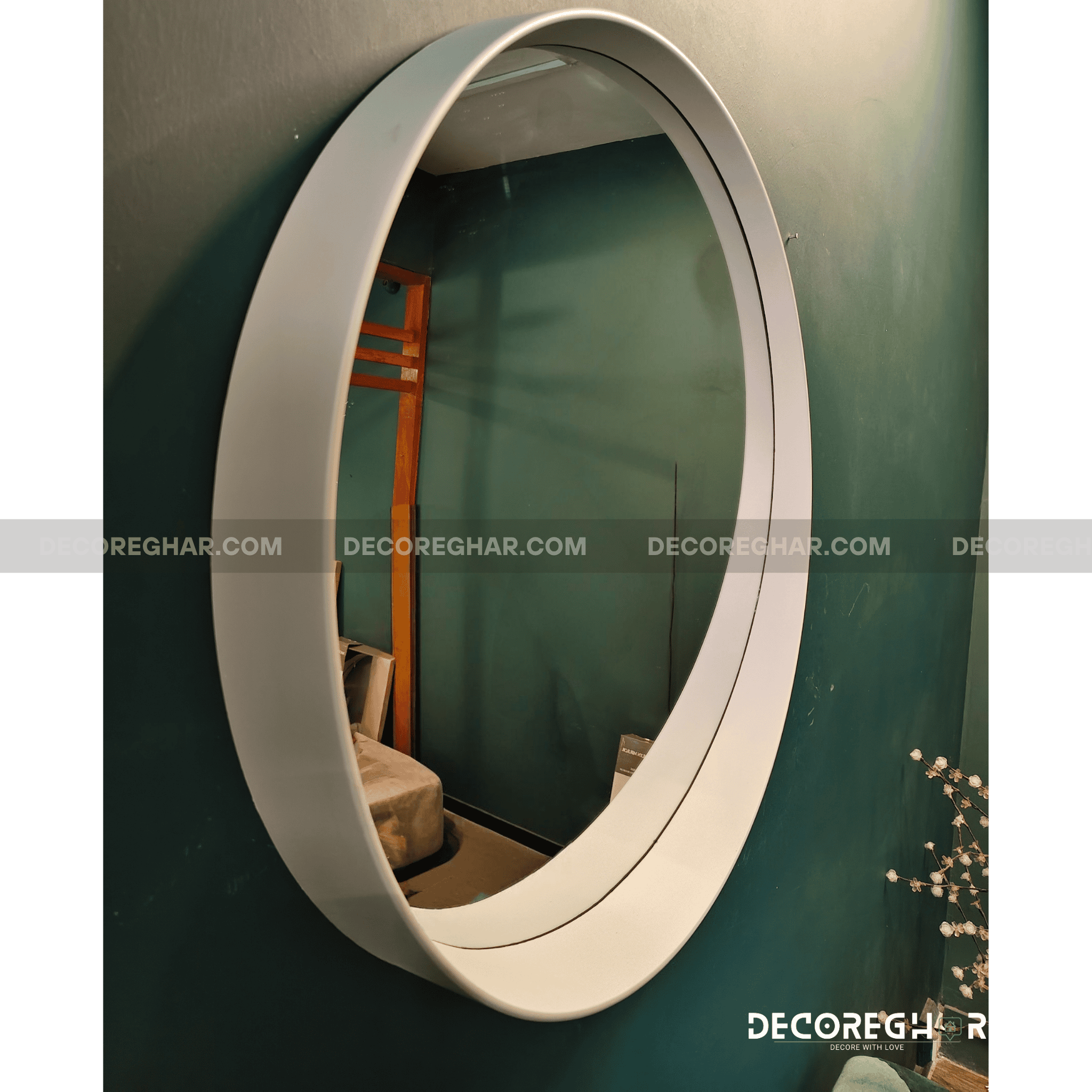 Modern Round Wall Mirror - MADDILYN