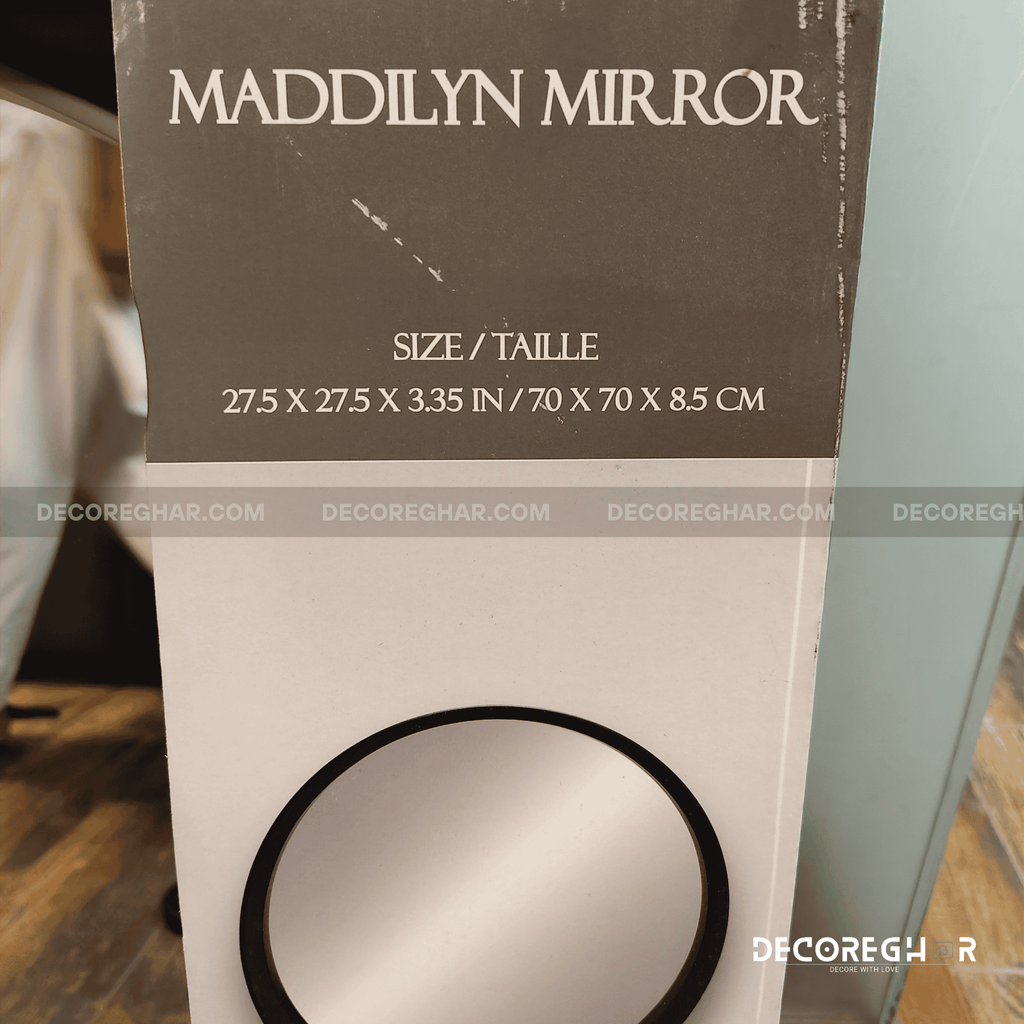Modern Round Wall Mirror - MADDILYN