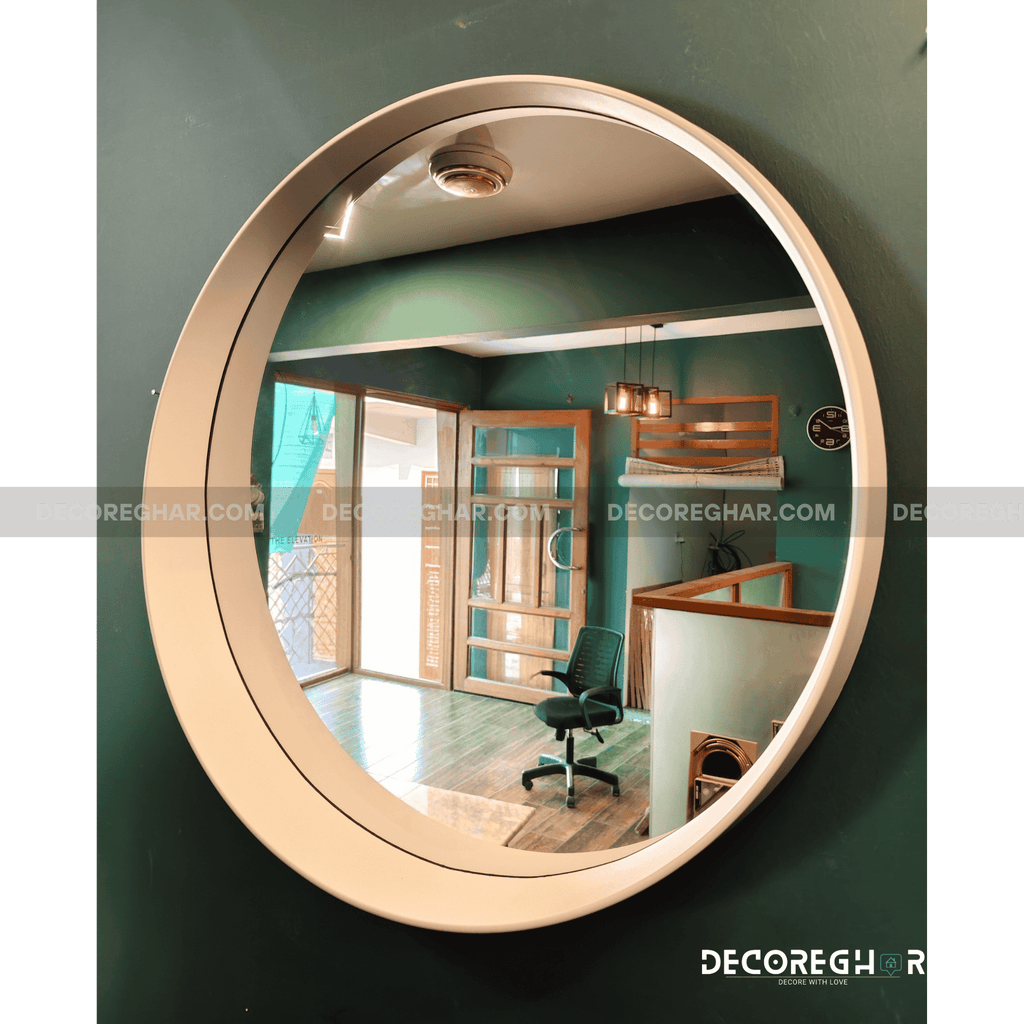Modern Round Wall Mirror - MADDILYN