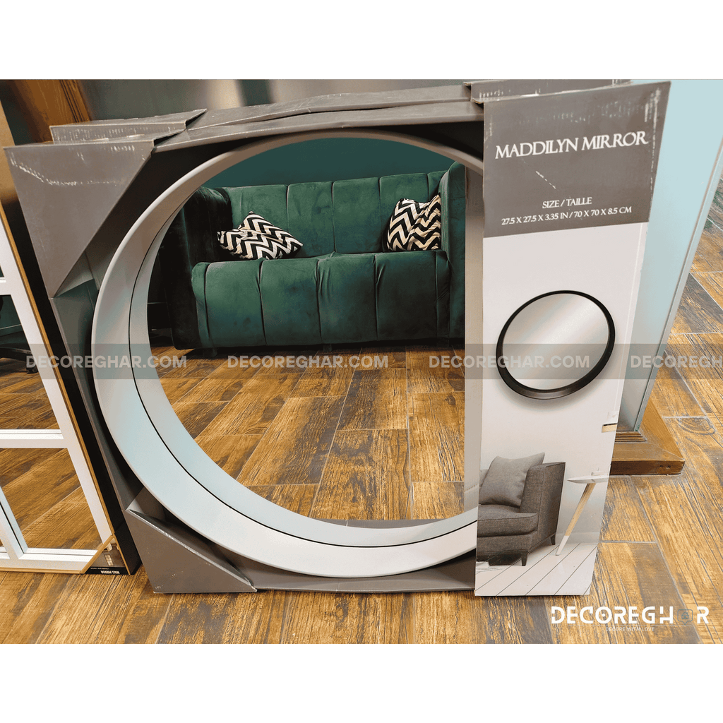 Modern Round Wall Mirror - MADDILYN