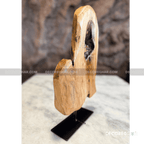 Natural Edge Irregular Root Sculpture ( Cedar Wood )