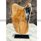 Natural Edge Irregular Root Sculpture ( Cedar Wood )