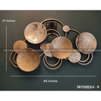 Modern Metal Wall Art || Minimalist Home Decor Inspiration