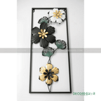 Imported Premium Quality Metal Flower Frame – Elegant Decorative Wall Art
