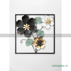 Imported Premium Quality Metal Flower Frame – Elegant Decorative Wall Art