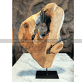 Natural Edge Irregular Root Sculpture ( Cedar Wood )