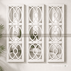 Moroccan Rectangular Windowpane Mirrors