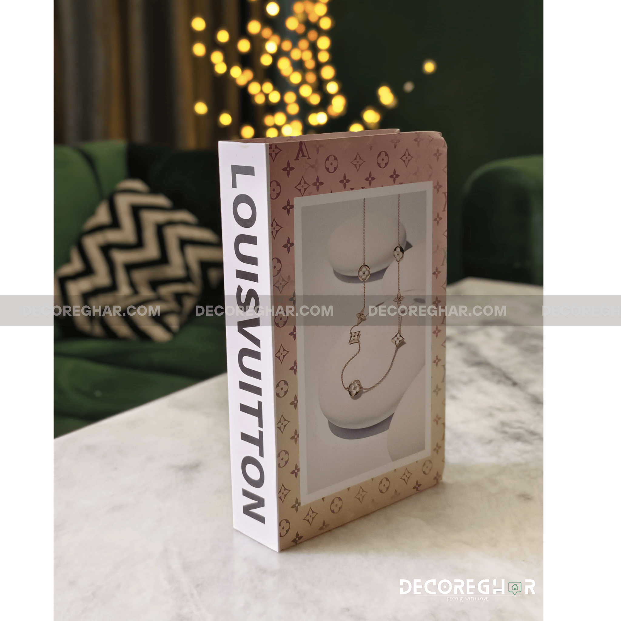 Luxury Fashion Designer Books  – Decorative Coffee Table Books for Elegant Home Décor (One piece)