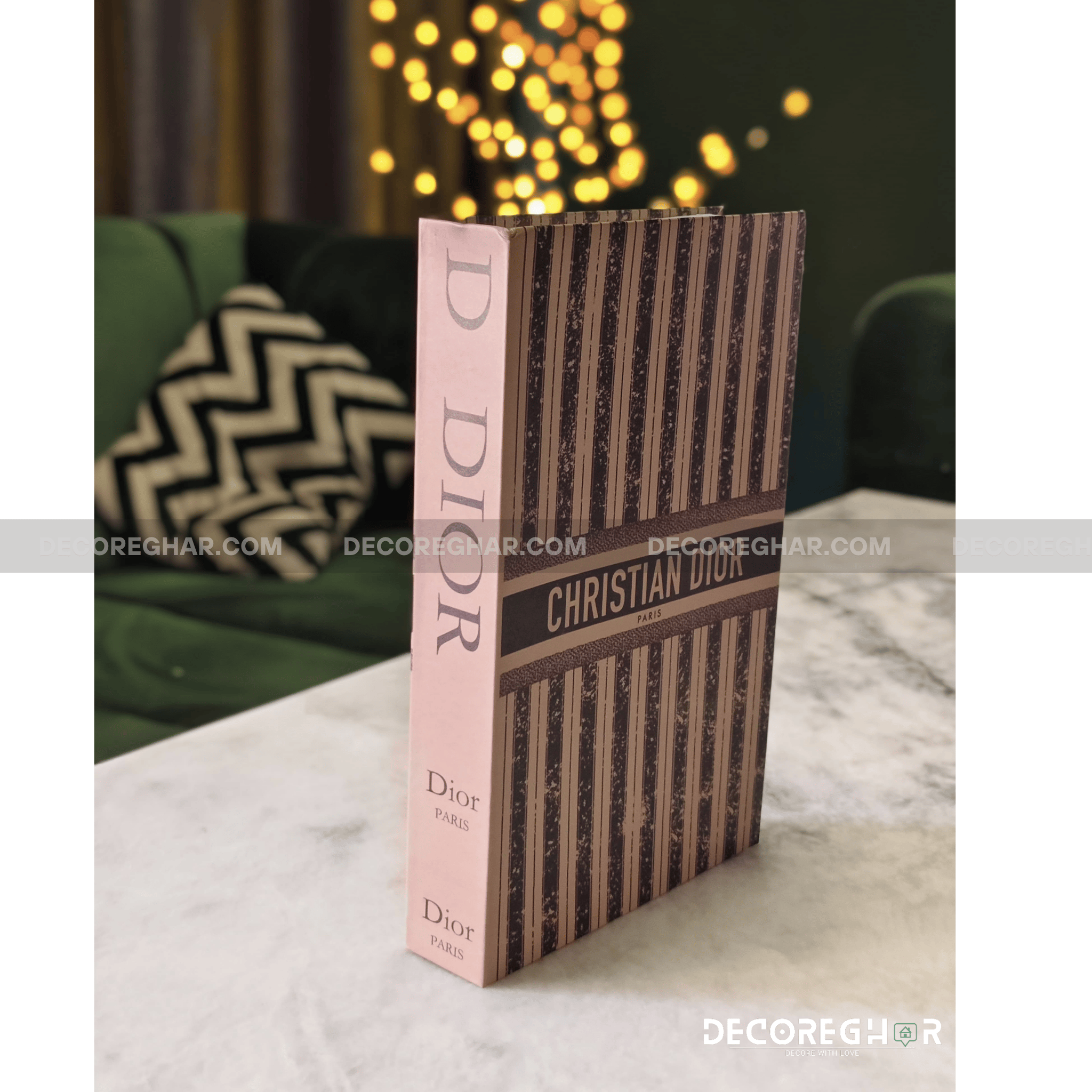 Luxury Fashion Designer Books  – Decorative Coffee Table Books for Elegant Home Décor (One piece)