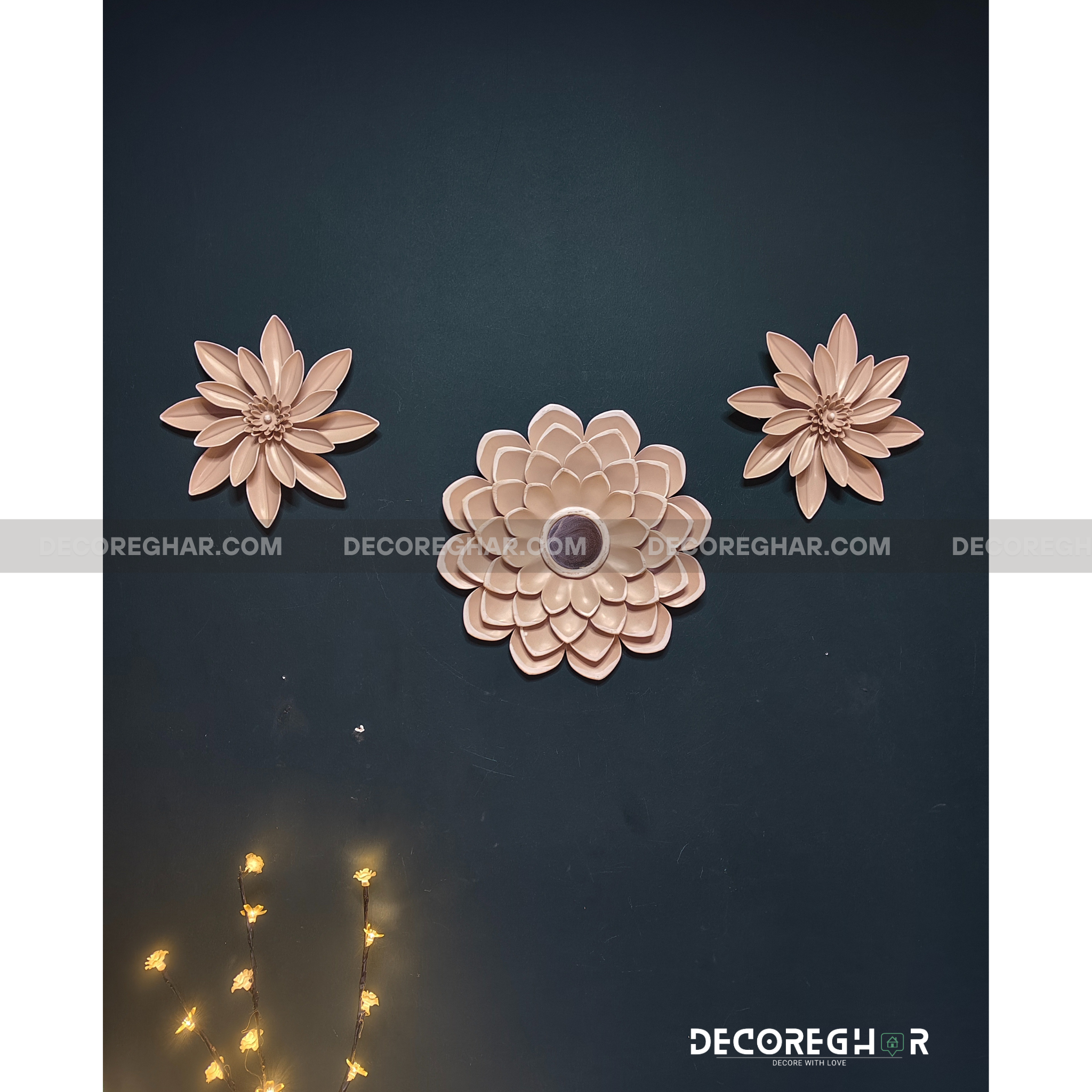 ART DECO ROUND MIRRORS (SET OF THREE)