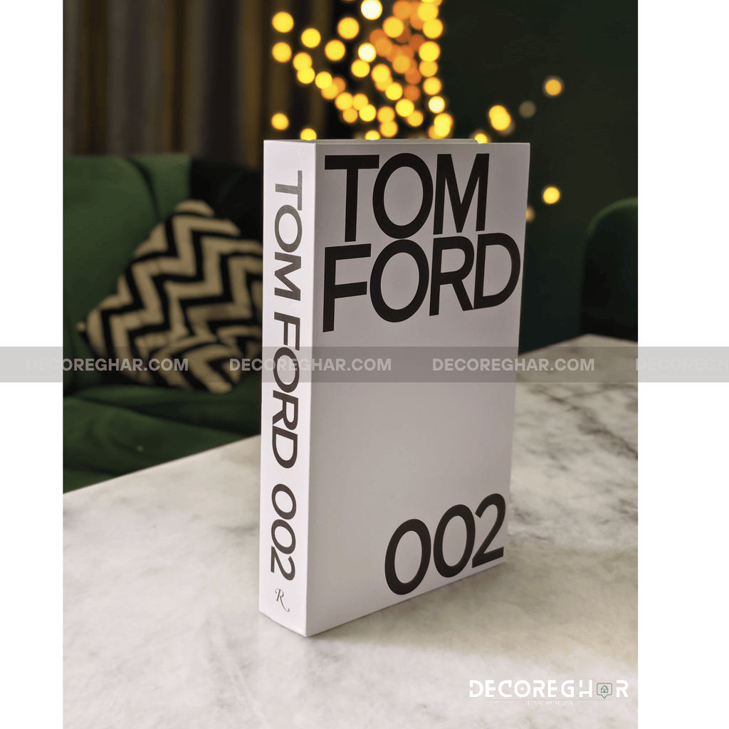 Luxury Fashion Designer Books  – Decorative Coffee Table Books for Elegant Home Décor (One piece)