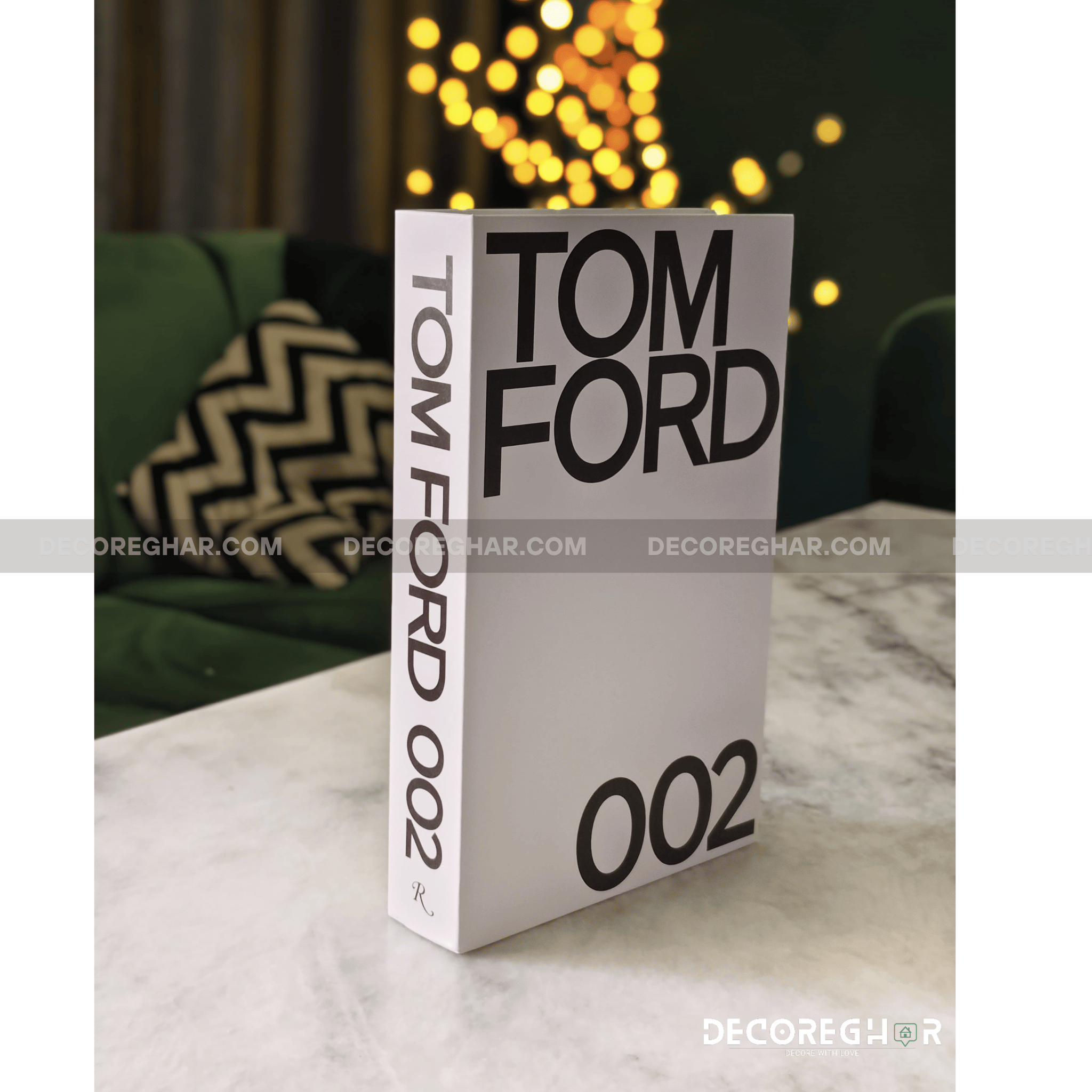 Luxury Fashion Designer Books  – Decorative Coffee Table Books for Elegant Home Décor (One piece)