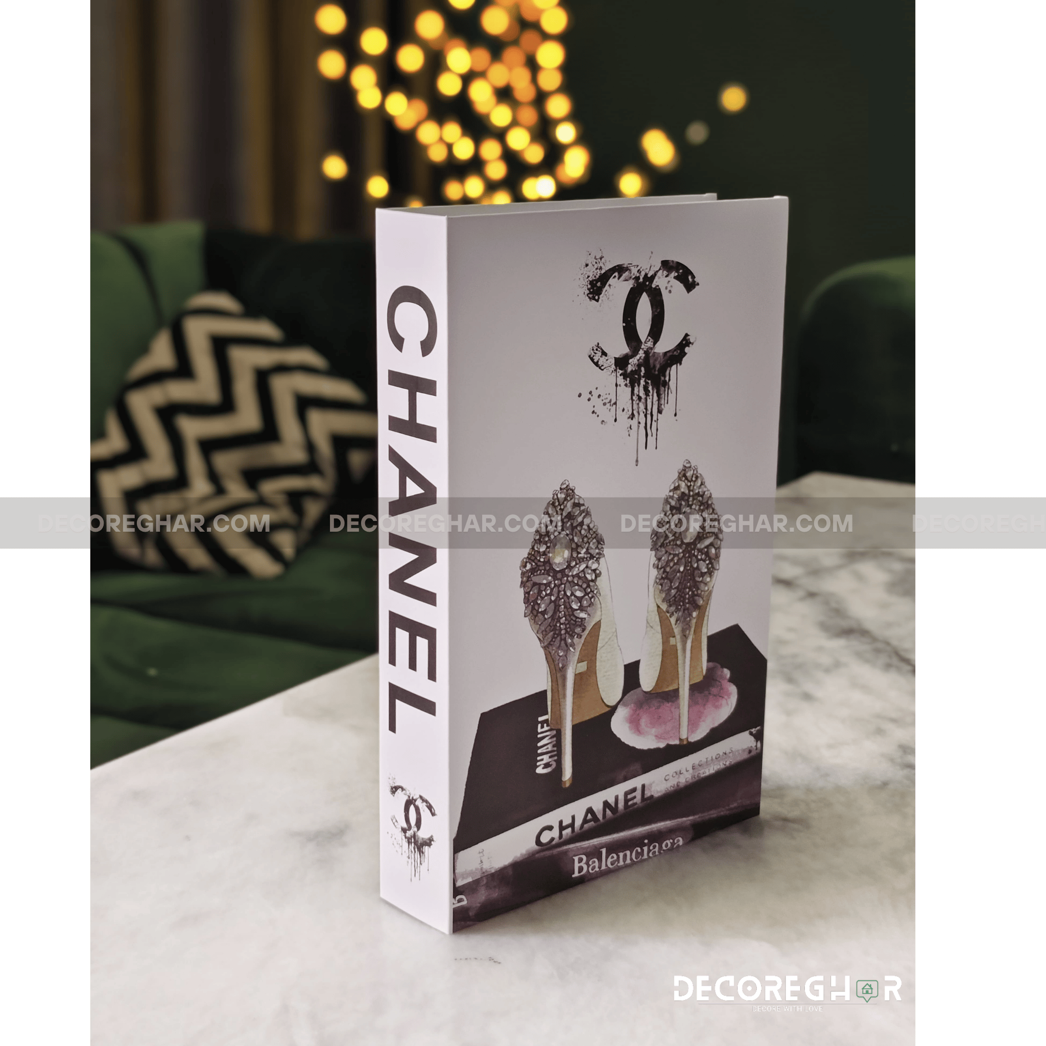 Luxury Fashion Designer Books  – Decorative Coffee Table Books for Elegant Home Décor (One piece)