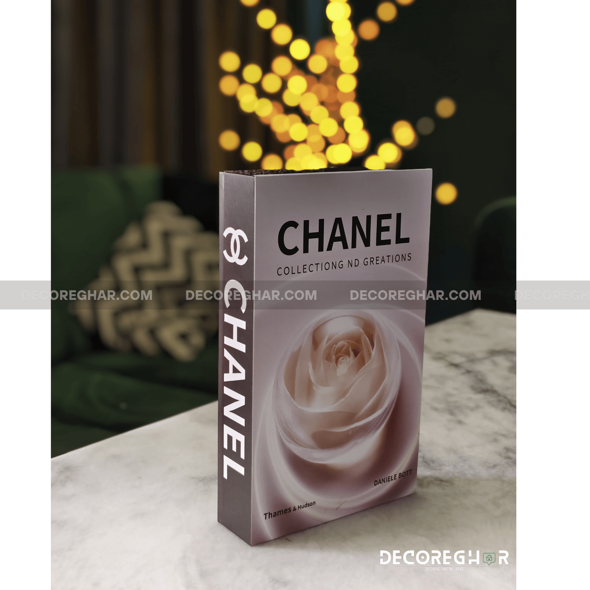 Luxury Fashion Designer Books  – Decorative Coffee Table Books for Elegant Home Décor (One piece)