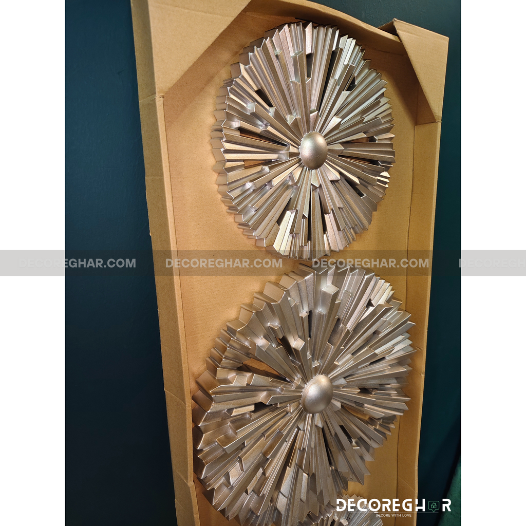 SPIKE ROUND FRAMES (SET OF THREE)