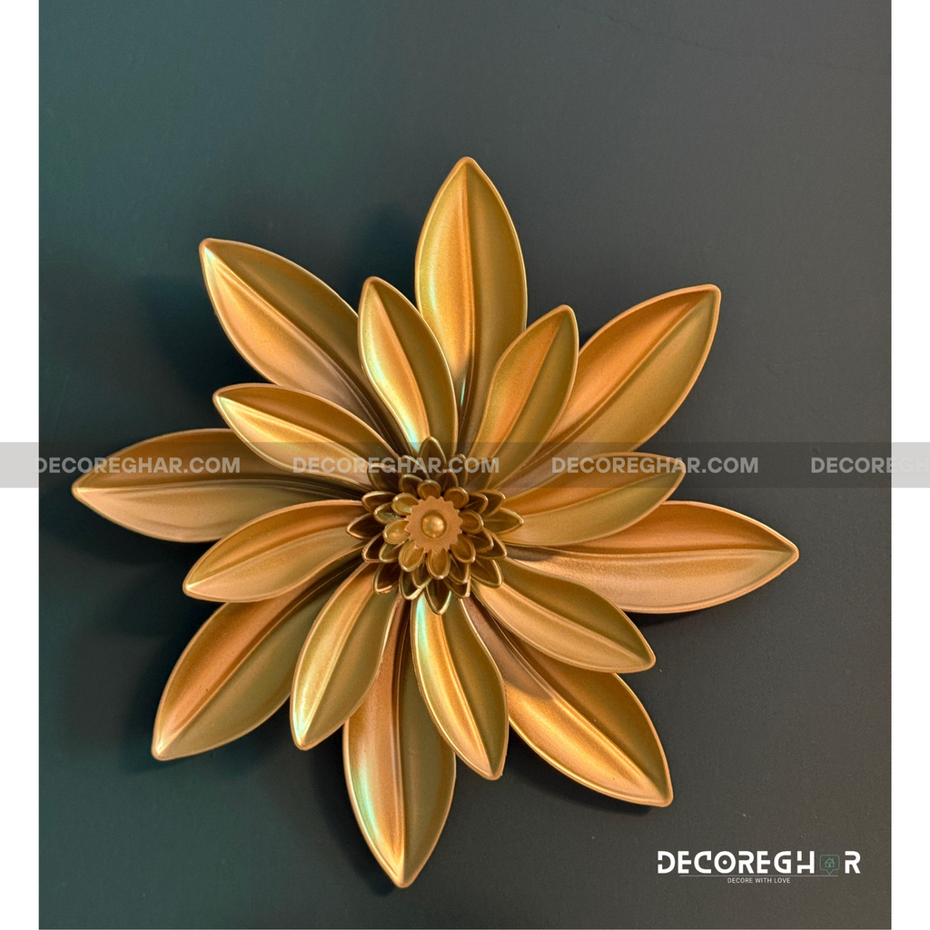 ART DECO GOLDEN ROUND MIRRORS (SET OF THREE)