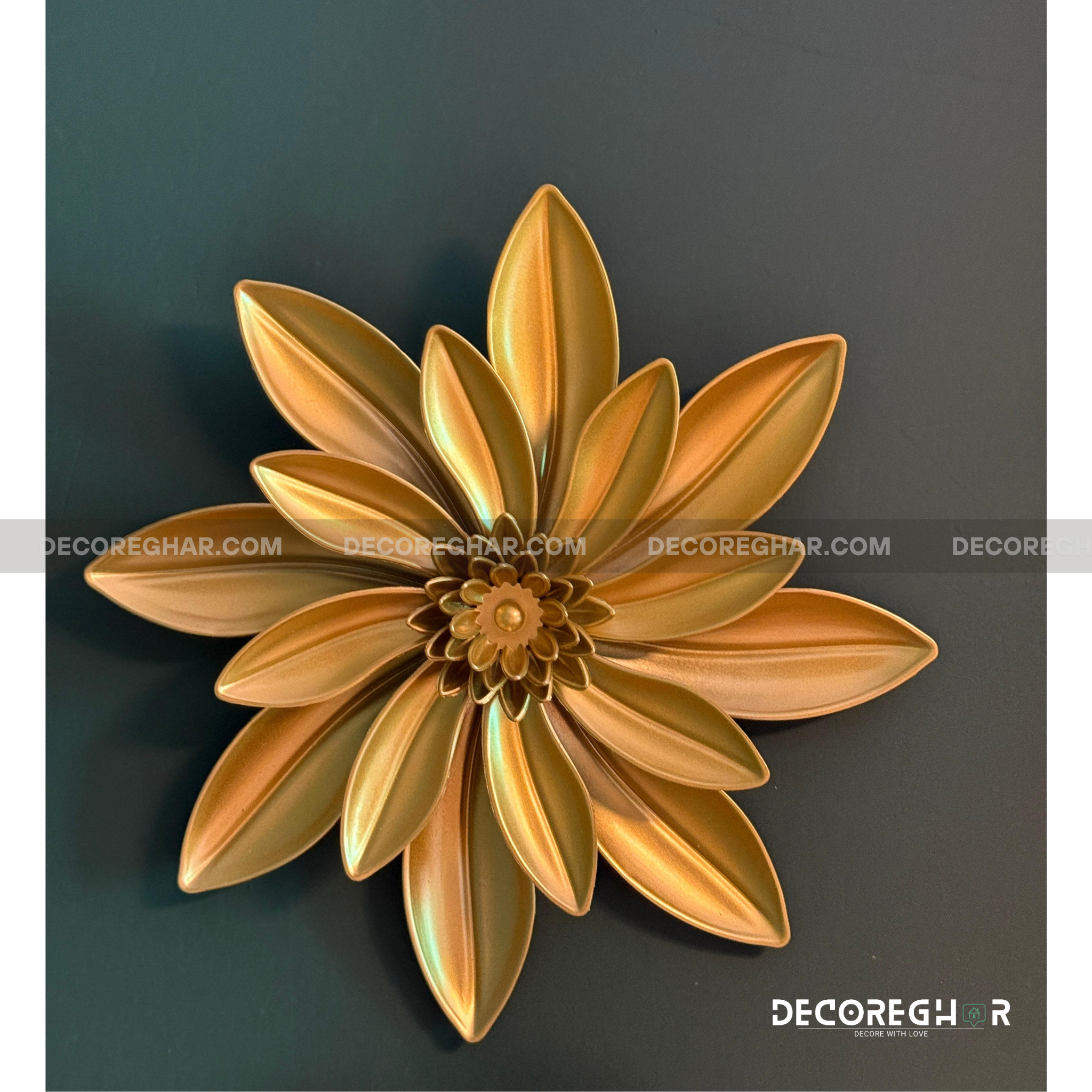 ART DECO GOLDEN ROUND MIRRORS (SET OF THREE)