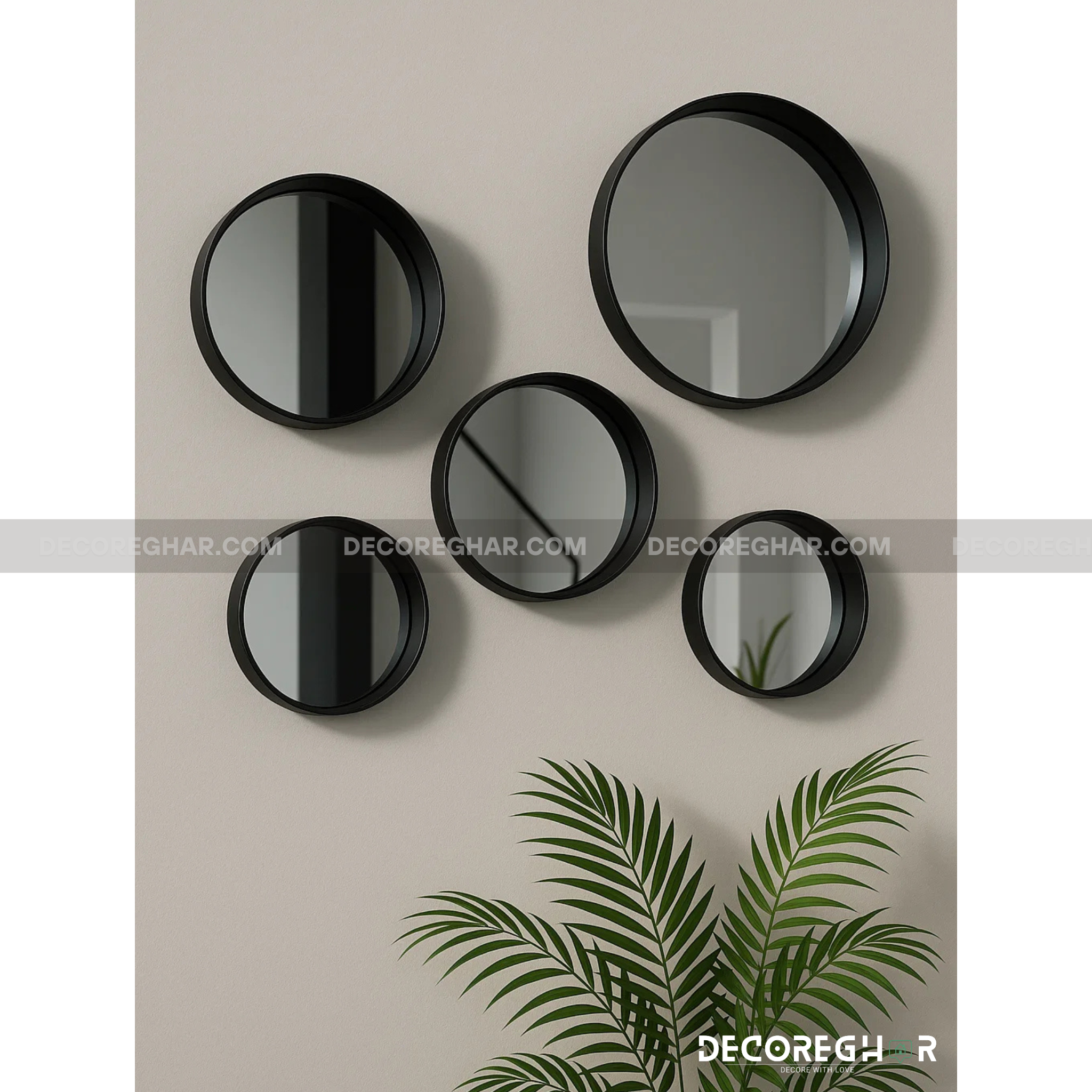 Cinque Frames With Mirrors ( Set Of 5 )