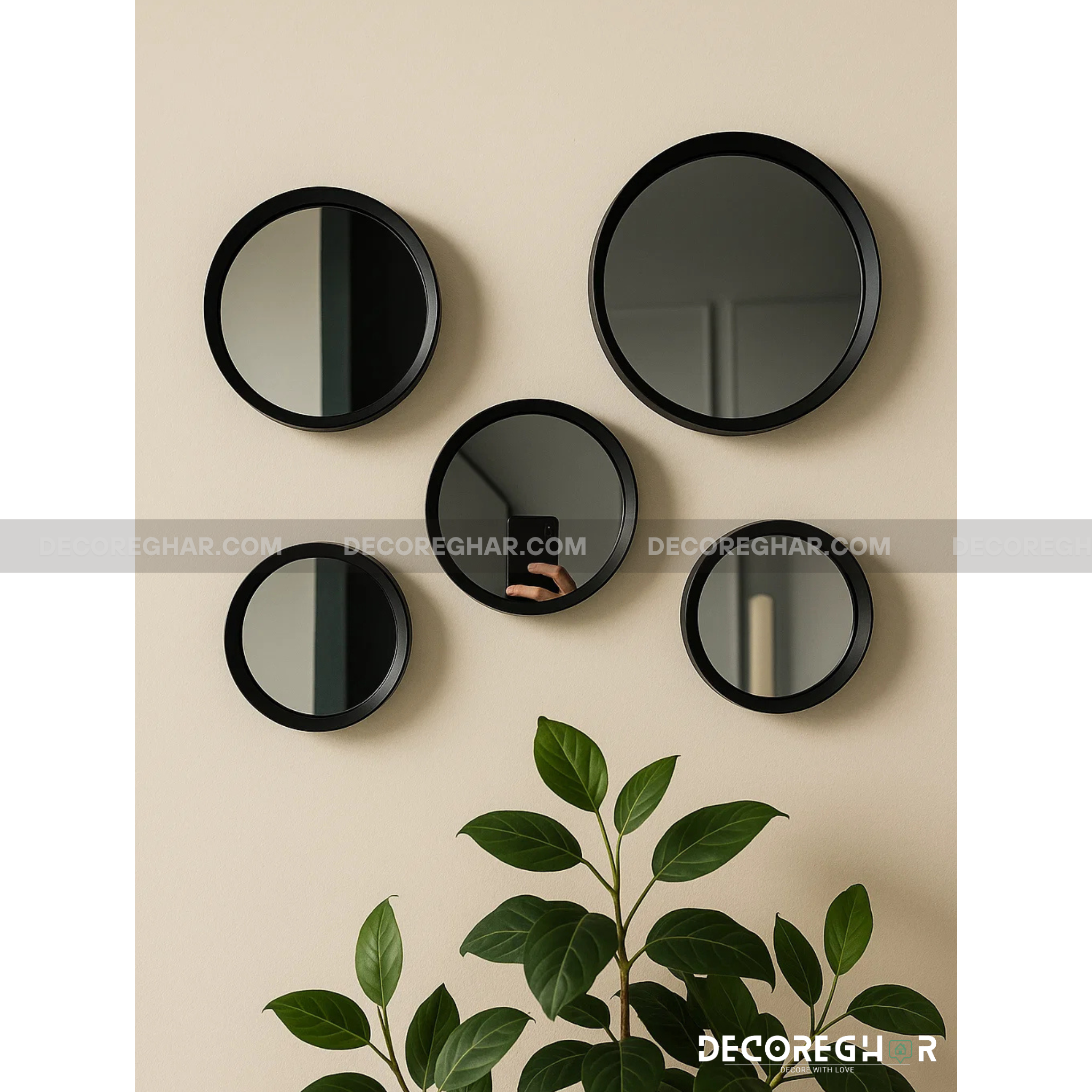 Cinque Frames With Mirrors ( Set Of 5 )