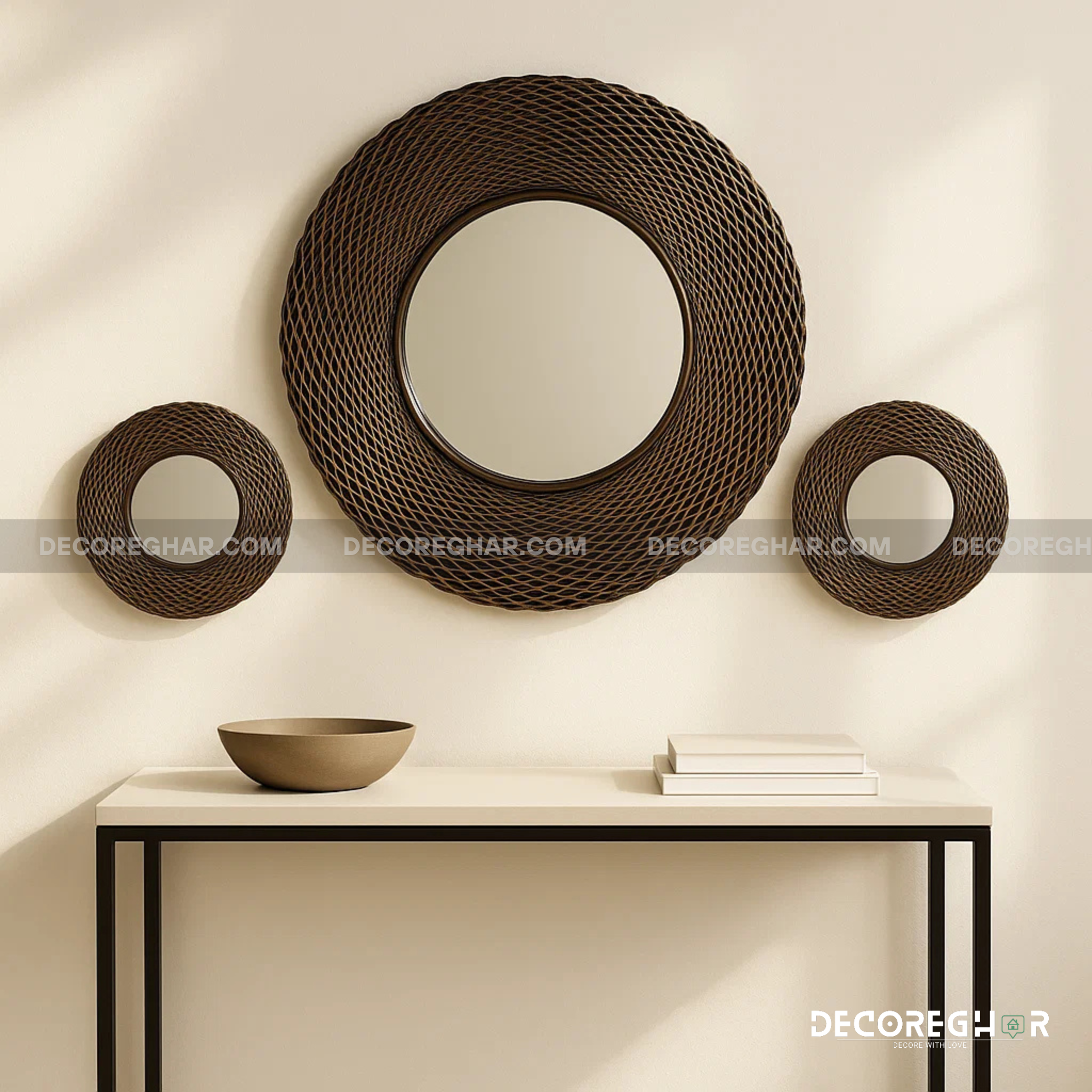 ARCHITETTURA FRAME WITH MIRRORS (SET OF THREE)