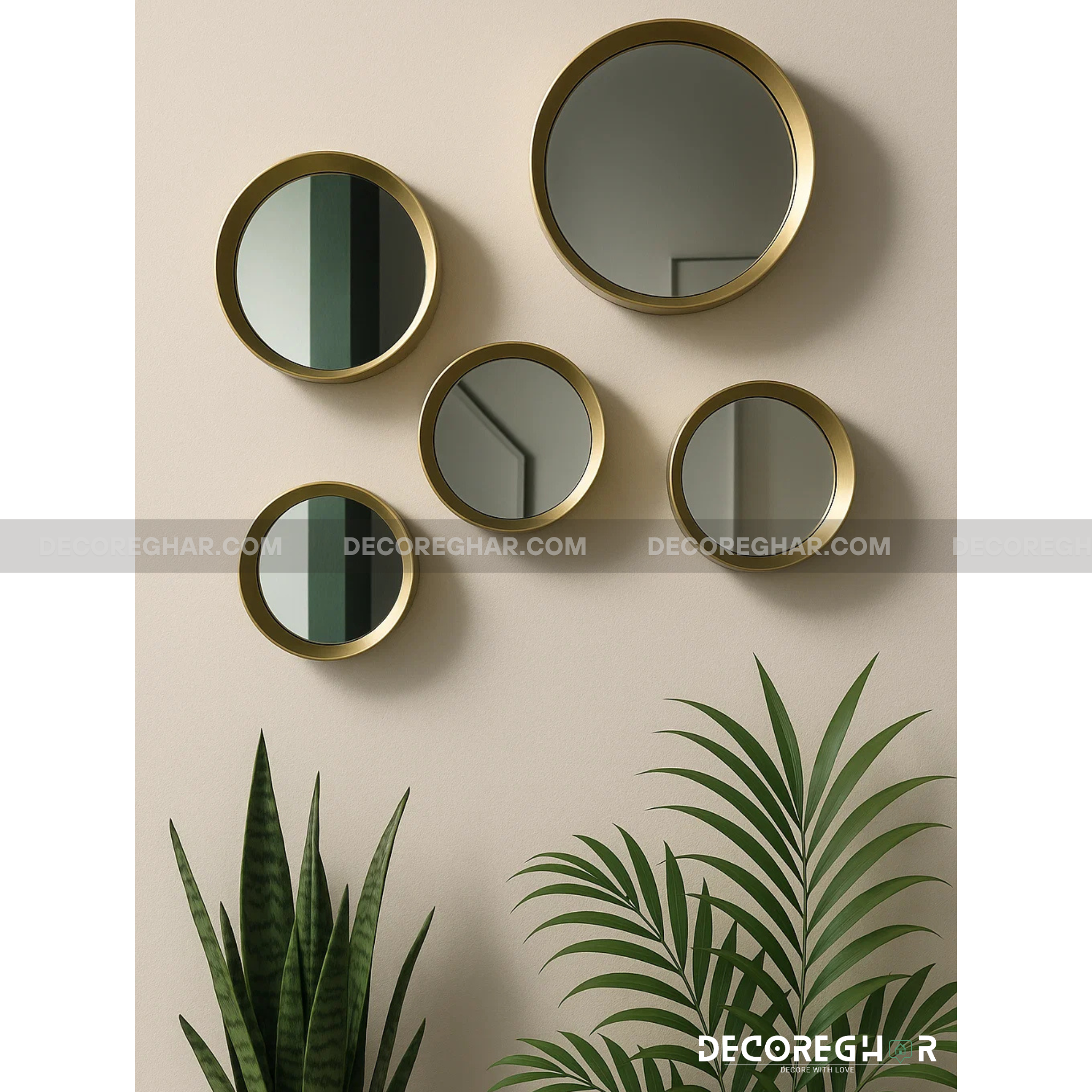 Cinque Frames With Mirrors ( Set Of 5 )