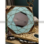 Onyx Octagon Mirror