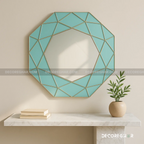 Onyx Octagon Mirror