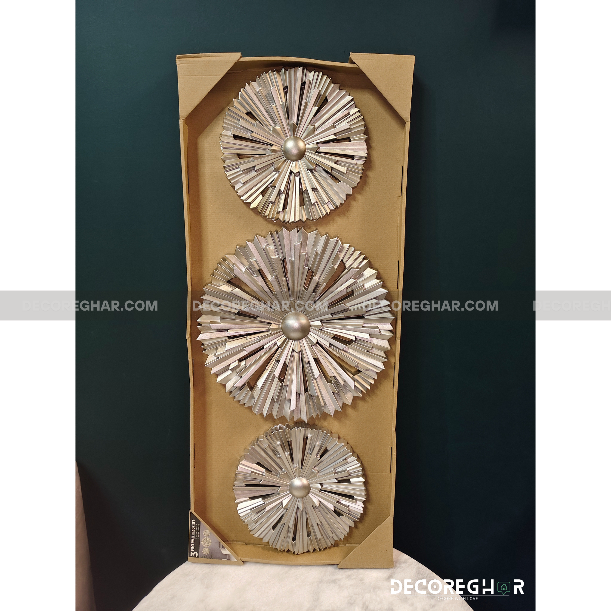 SPIKE ROUND FRAMES (SET OF THREE)