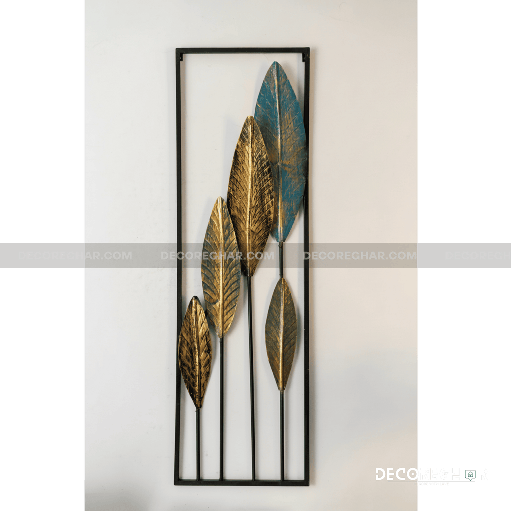 Multi-Tone Leaf Wall Art Panel