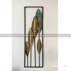 Multi-Tone Leaf Wall Art Panel