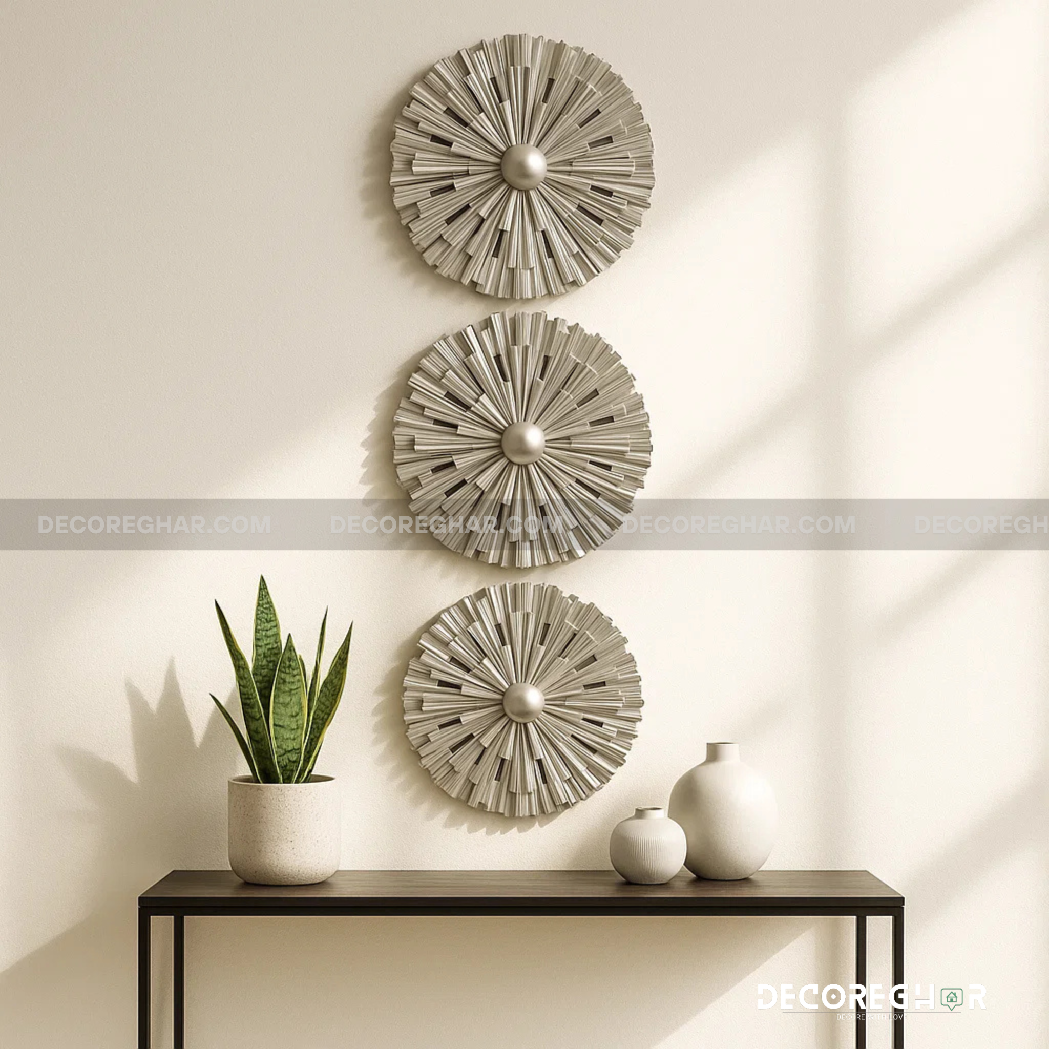 SPIKE ROUND FRAMES (SET OF THREE)