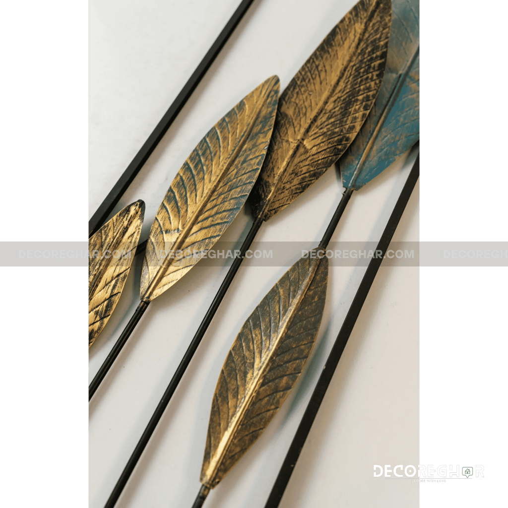 Multi-Tone Leaf Wall Art Panel
