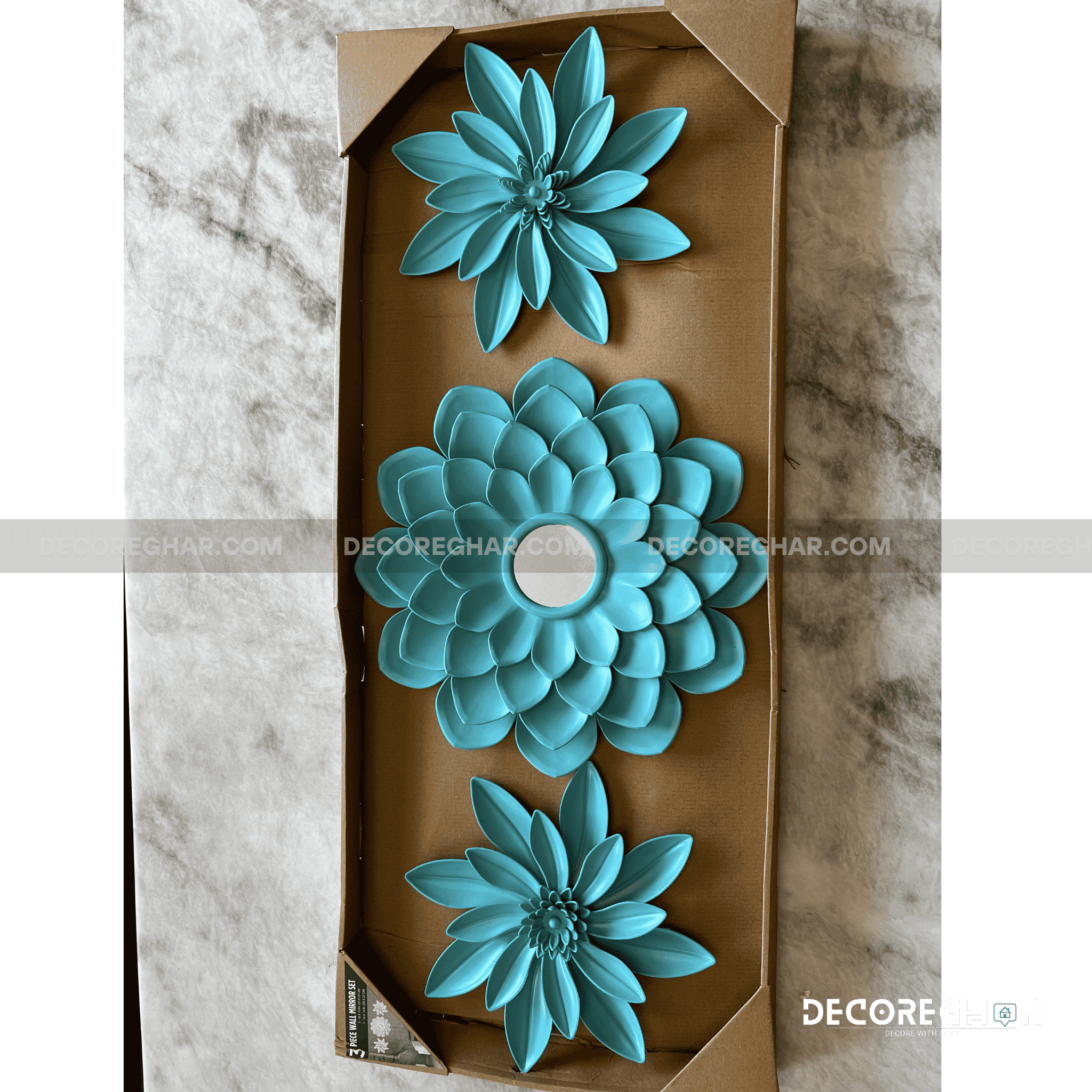 ART DECO ROUND MIRRORS (SET OF THREE)