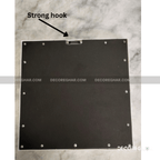 Modern Geometric Wall Mirrors – Set of 3 Decorative Square Mirrors for Living Room & Bedroom