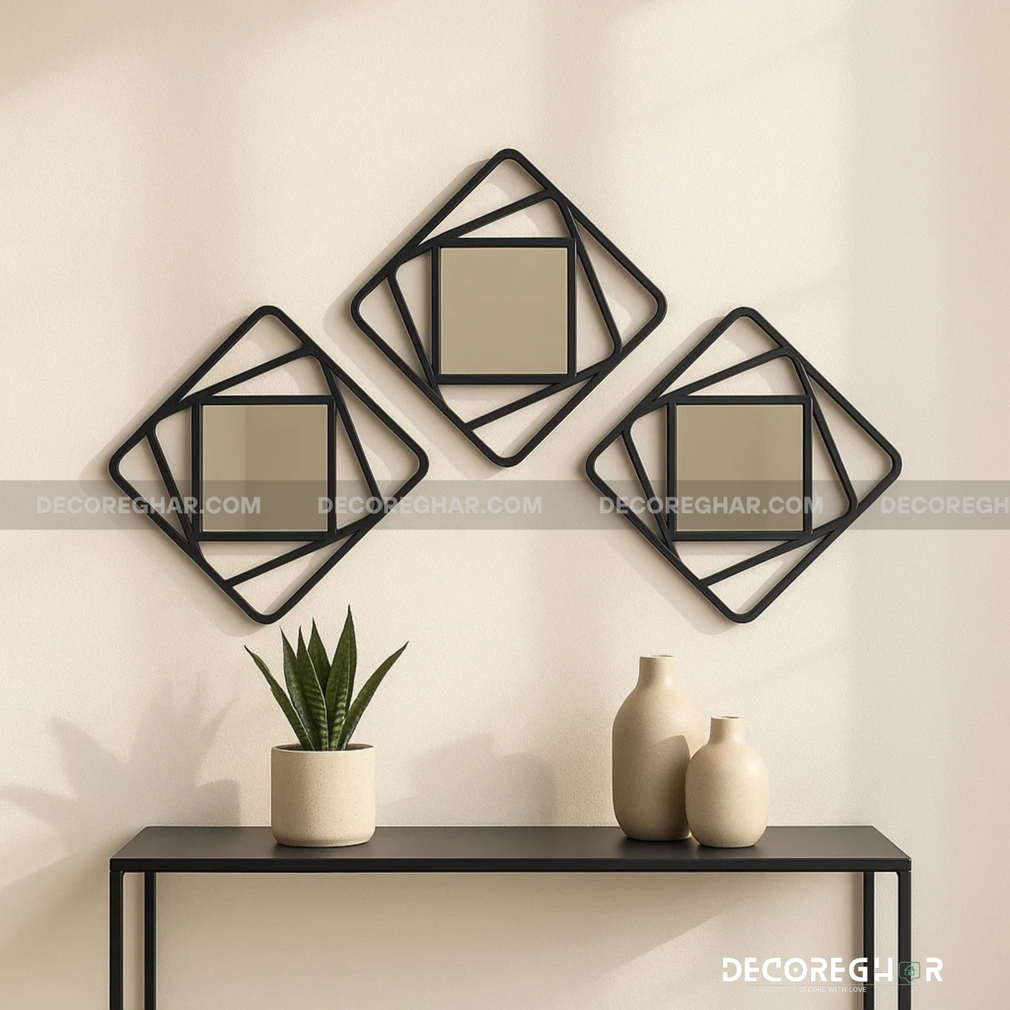 Square Mirror Set MA-107