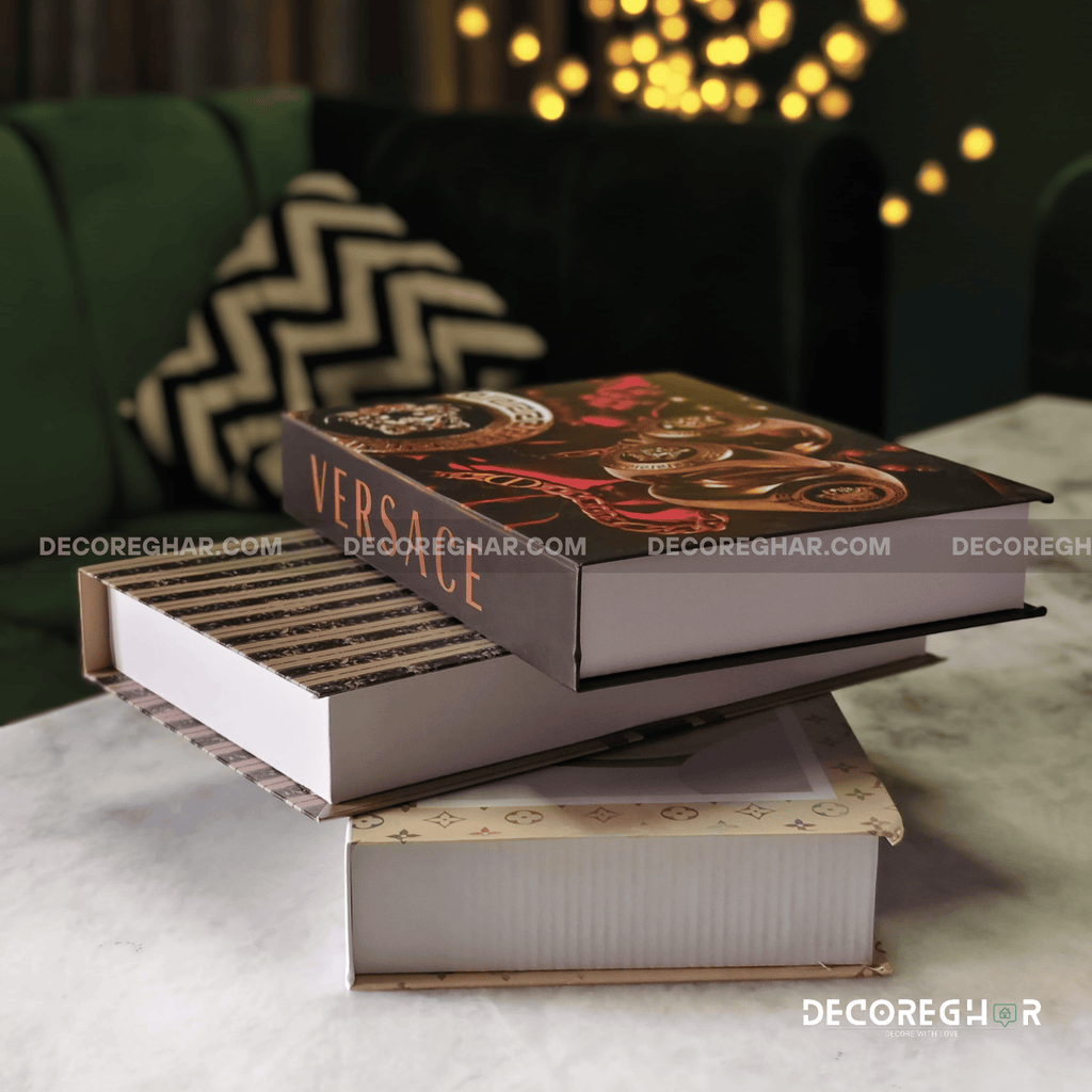 Luxury Fashion Designer Books  – Decorative Coffee Table Books for Elegant Home Décor (One piece)