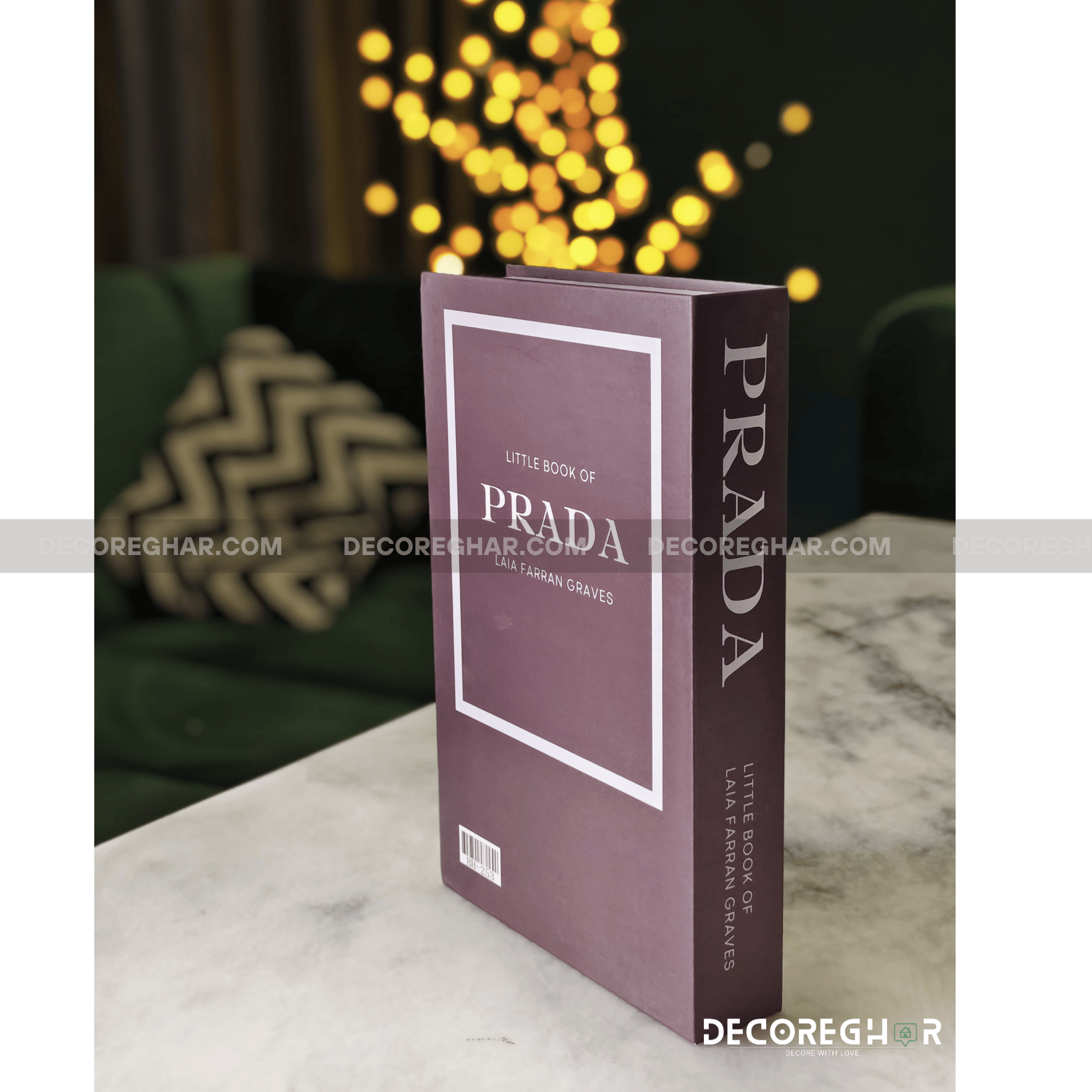 Luxury Fashion Designer Books  – Decorative Coffee Table Books for Elegant Home Décor (One piece)