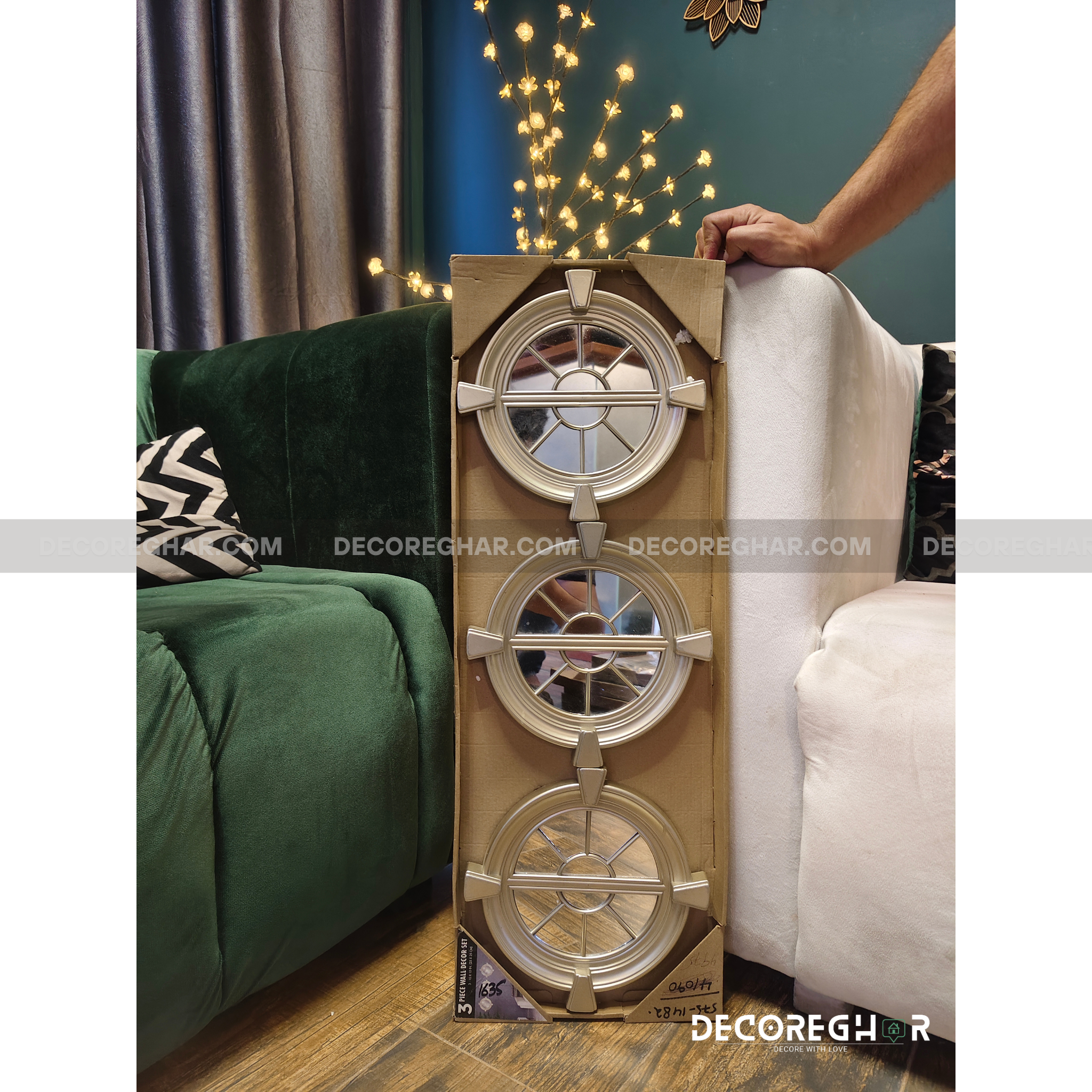 ARCHITETTURA FRAME WITH MIRRORS (SET OF THREE)