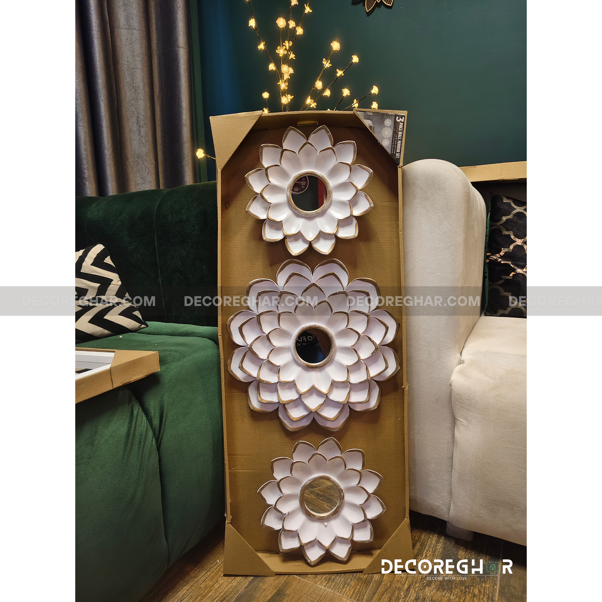 ARCHITETTURA FRAME WITH MIRRORS (SET OF THREE)