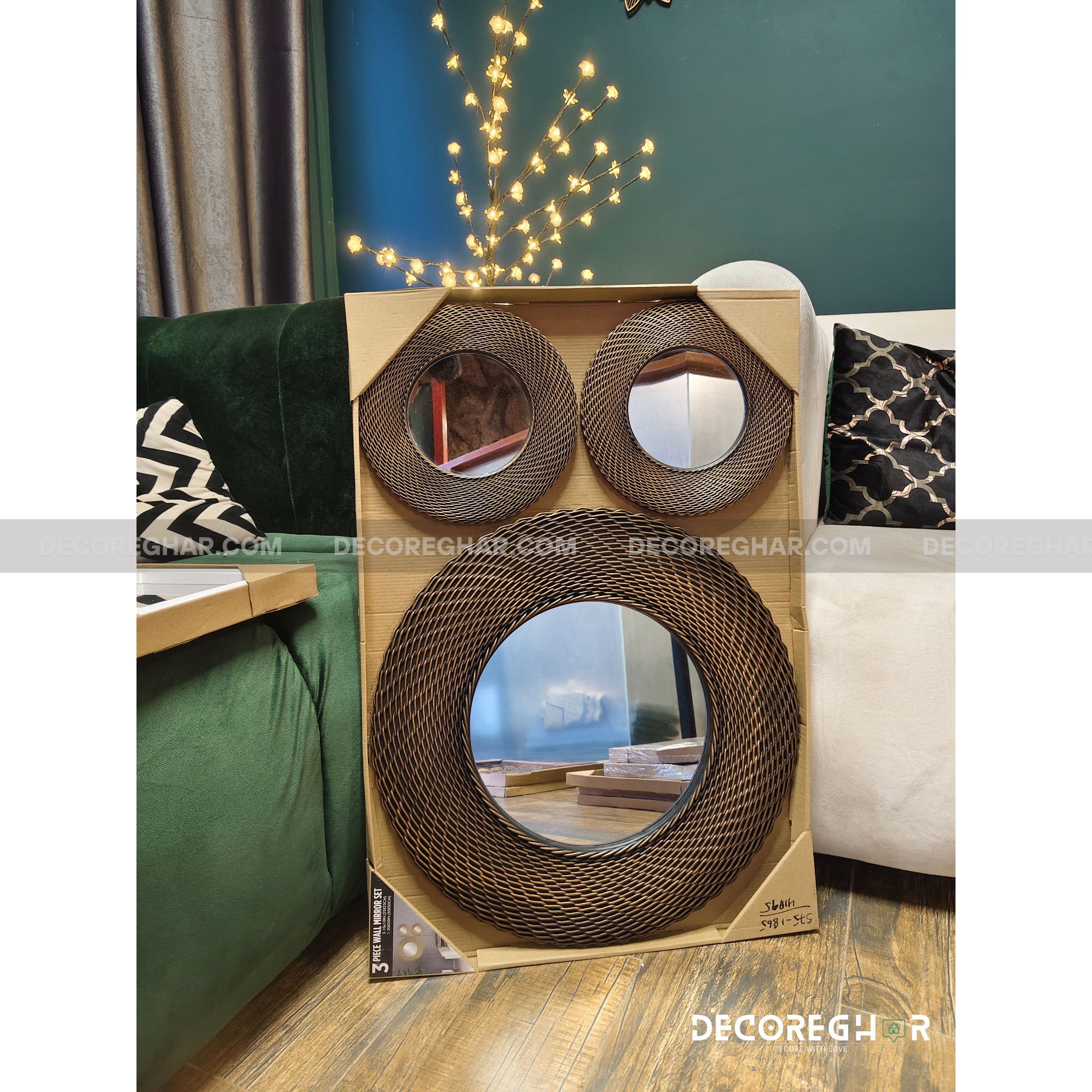 ARCHITETTURA FRAME WITH MIRRORS (SET OF THREE)
